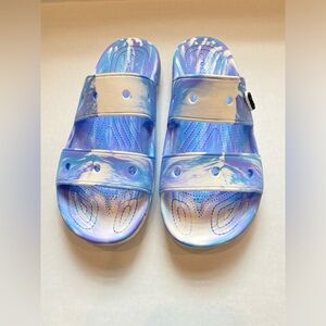 Crocs Classic Marbled Slide‎ Sandals